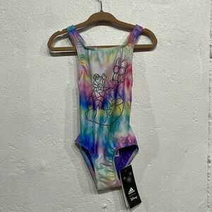 Speedo Disney Daisy Duck Tie Dye Swimsuit